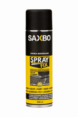 Guma w sprayu Spray FIX czarny SAXBO 500ml
