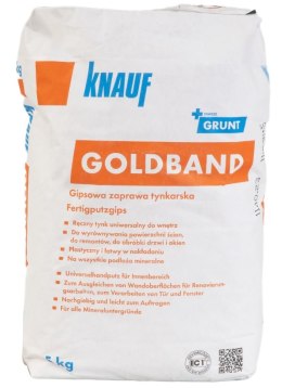 Tynk gipsowy ręczny GOLDBAND 5 kg Knauf - 180op/pal- Tynki wewnętrzne