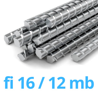 Reinforced bar ribbed wire steel FI 12