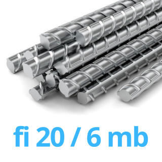 Reinforced bar ribbed wire steel FI 12