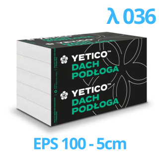 Styropian podłogowy 5 cm Yetico Alfa Podłoga Premium 036 EPS 100