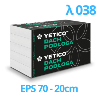 Styropian podłogowy 20 cm Yetico Beta Podłoga 038 EPS 70