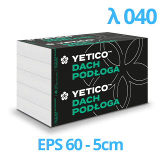 Styropian podłogowy 5 cm Yetico Gamma Podłoga 040 EPS 60