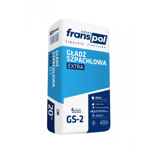 Gładź szpachlowa extra FRANSPOL GS-2 5kg biała