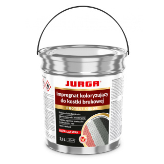 Impregnat koloryzujący do kostki brukowej JURGA PROTECT COLOR 2,5 L grafitowy