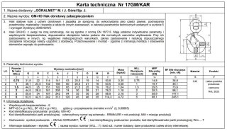 HAK Z ZABEZPIECZENIEM OBROTOWY 3000KG GM-HO UN