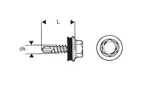 WKRĘT SAMOWIERTNY 4.8*20MM RAL 3005 UN