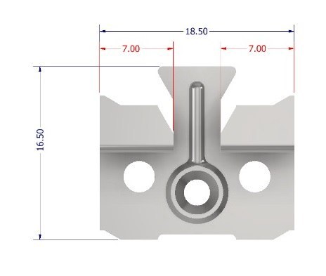 KLAMERKI BOAZERYJNE 2.0MM/100 UN