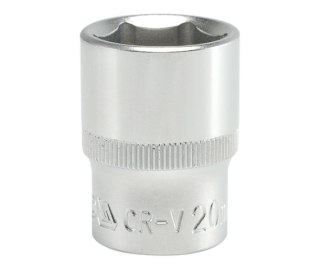 NASADKA KRÓTKA 6-KĄTNA CHROMOWANA 1/2'' 20MM YATO