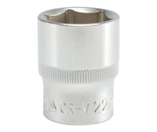 NASADKA KRÓTKA 6-KĄTNA CHROMOWANA 1/2'' 22MM YATO