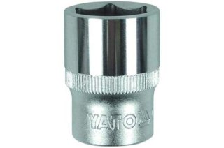 NASADKA KRÓTKA 6-KĄTNA CHROMOWANA 1/2'' 9MM YATO