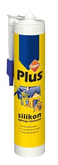 SILIKON SUPER PLUS 280ML BIAŁY TYTAN