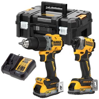 ZESTAW WKRĘTARKA DCD805 + ZAKRĘTARKA DCF850 18V 2*1.7AH DEWALT