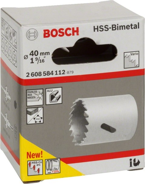 PIŁA OTWORNICA BIMETAL 40MM BOSCH