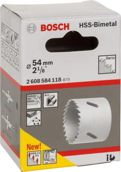 PIŁA OTWORNICA BIMETAL 54MM BOSCH