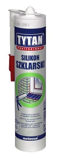 SILIKON SZKLARSKI I AKWARIOWY TYTAN 280ML CZARNY TYTAN