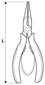 SZCZYPCE PŁASKIE 130MM NEO