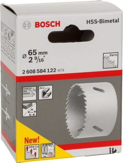 PIŁA OTWORNICA BIMETAL 65MM BOSCH