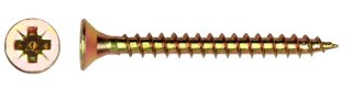 WKRĘT DO DREWNA OCYNK ŻÓŁTY 5.0*25MM UN