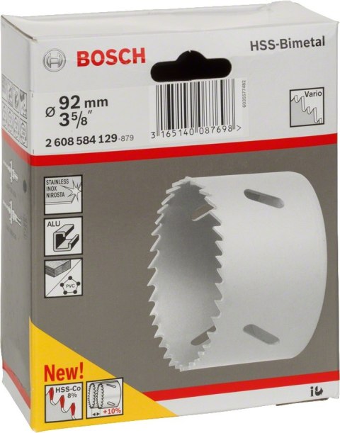 PIŁA OTWORNICA BIMETAL 92MM BOSCH