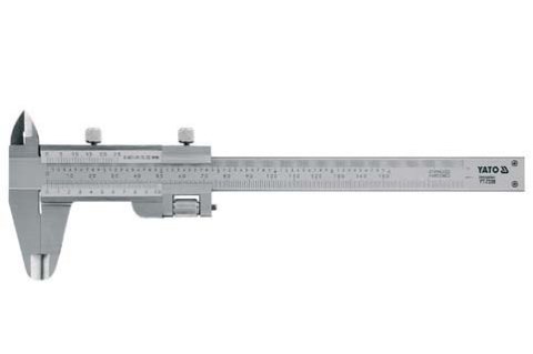 SUWMIARKA INOX 150MM 0.02MM YATO