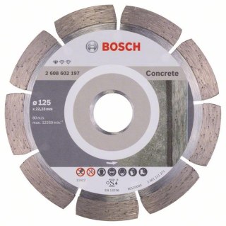 TARCZA DIAMENTOWA STANDARD OF CONCRETE 125MM BOSCH