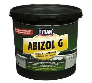 ABIZOL G MASA SZPACHLOWA BITUMICZNA 1KG TYTAN