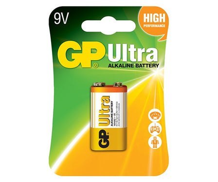 BATERIA ALKALINE 1604AU 9V GP BATTERY