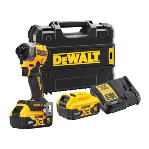 ZAKRĘTARKA AKUMULATOROWA 18V 1/4'' 2*5.0AH DEWALT