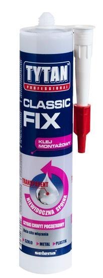 KLEJ MONTAŻOWY TYTAN CLASSICFIX 290ML TYTAN