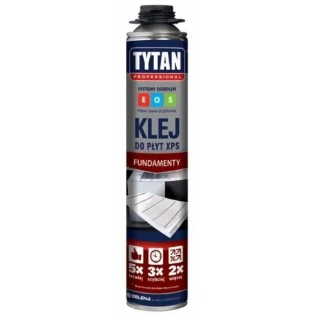 KLEJ DO PŁYT STYROPIANOWYCH XPS 750ML TYTAN