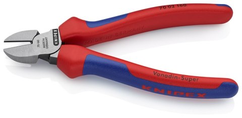 SZCZYPCE TNĄCE BOCZNE 160MM, POWLEKANE KNIPEX