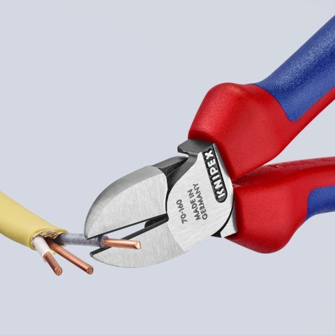 SZCZYPCE TNĄCE BOCZNE 160MM, POWLEKANE KNIPEX