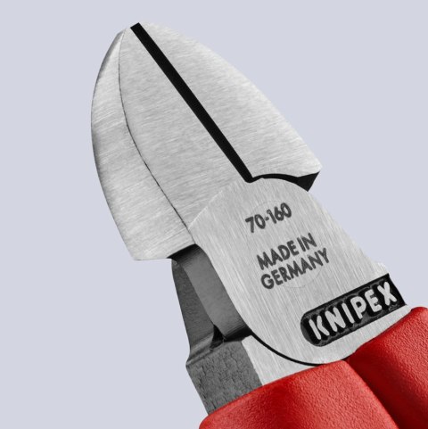 SZCZYPCE TNĄCE BOCZNE 160MM, POWLEKANE KNIPEX