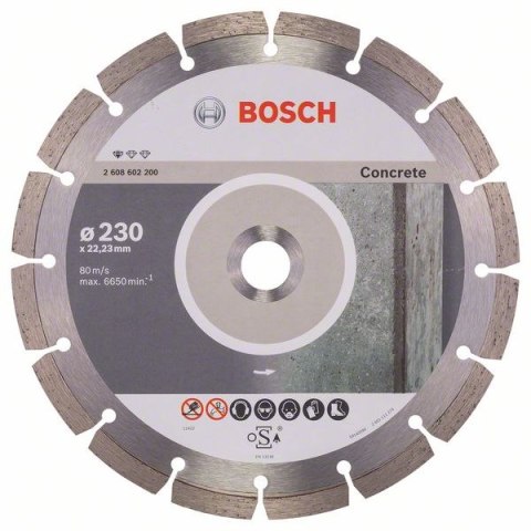 TARCZA DIAMENTOWA SEGMENTOWA CONCRETE 230MM BOSCH