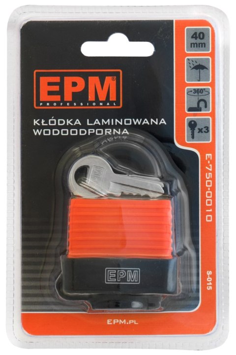 KŁÓDKA LAMINOWANA S-015 40MM EPM