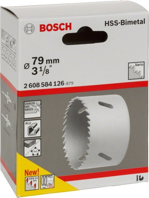 PIŁA OTWORNICA BIMETAL 79MM BOSCH