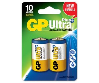 BATERIA ULTRA+ ALKALINE 1.5V LR14 2 SZTUKI GP BATTERY