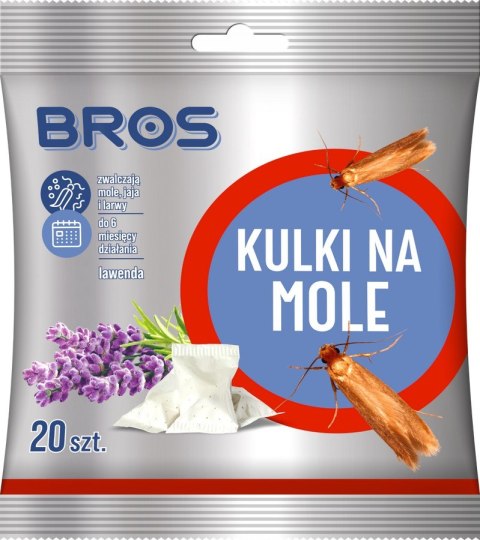 KULKI NA MOLE KWIATOWE 120G BROS