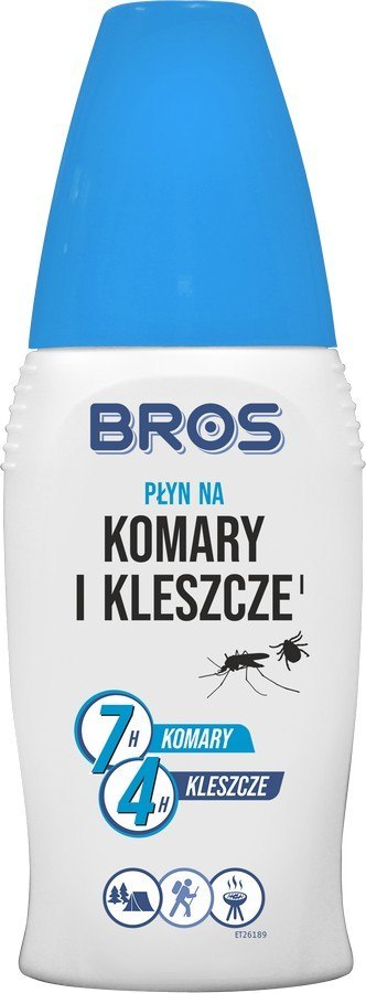 PŁYN NA. KOMARY I KLESZCZE 100 ML BROS