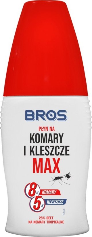 PŁYN NA. KOMARY I KLESZCZE MAX 50 ML BROS