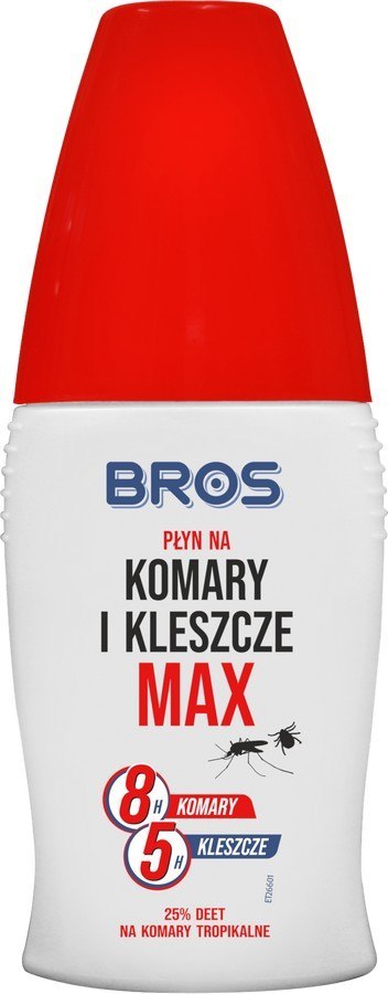 PŁYN NA. KOMARY I KLESZCZE MAX 50 ML BROS