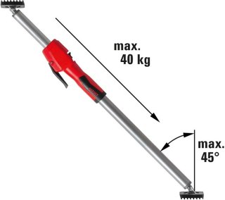 PODPÓRKA SUFITOWA Z DŹWIGNIĄ POMPUJĄCĄ 1450-2500MM BESSEY