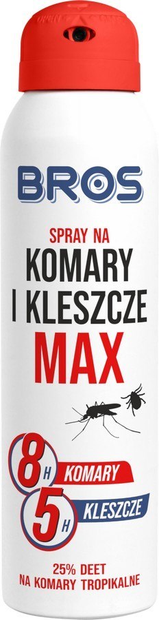 SPRAY NA KOMARY I KLESZCZE MAX. BROS