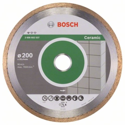 TARCZA DIAMENTOWA DO CERAMIKI CONCRETE 200/25,4 BOSCH