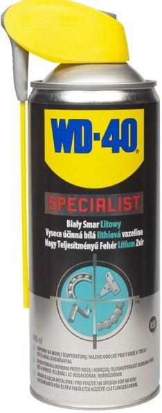 WD-40 SPECIALIST SMAR BIAŁY LITOWY 400ML AEROZOL WD-40