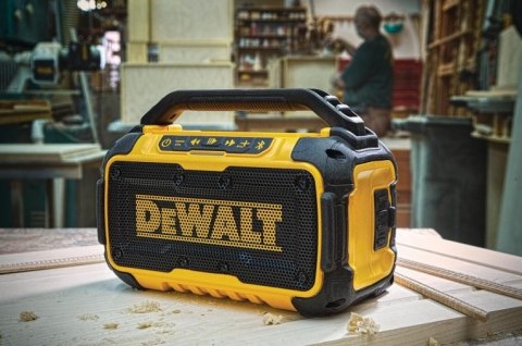 GŁOŚNIK BUDOWLANY BLUETOOTH XR 18V 0*AH DEWALT