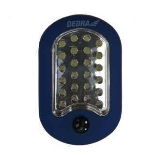 LATARKA LED 24 + 3 OWALNA Z BATERIAMI DEDRA