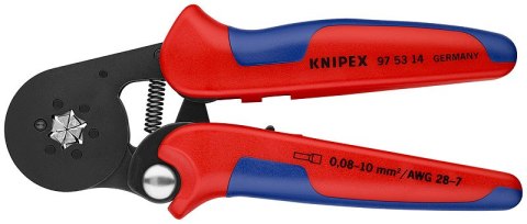 SAMONASTAWNE SZCZYPCE DO ZAGNIATANIA TULEJEK 180MM KNIPEX