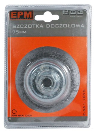 SZCZOTKA DOCZOŁOWA 100MM ZN EPM